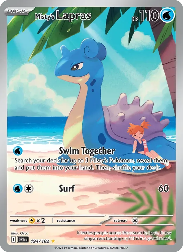 Misty's Lapras, Destined Rivals