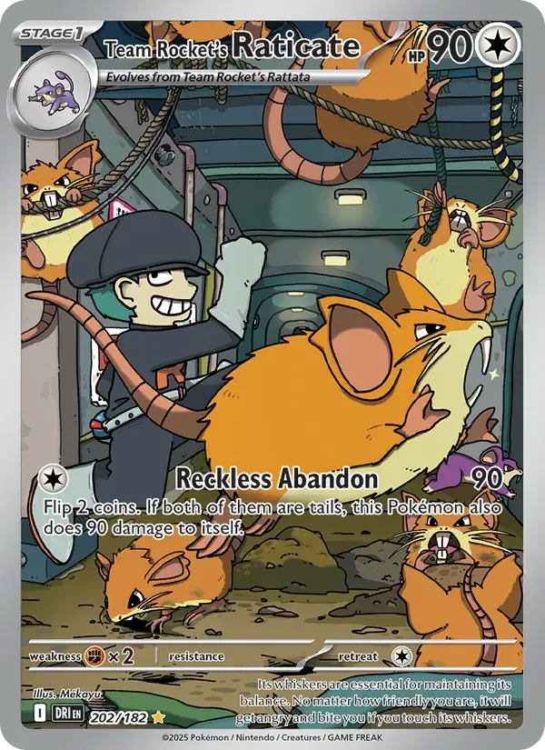 Team Rocket's Raticate, Destined Rivals