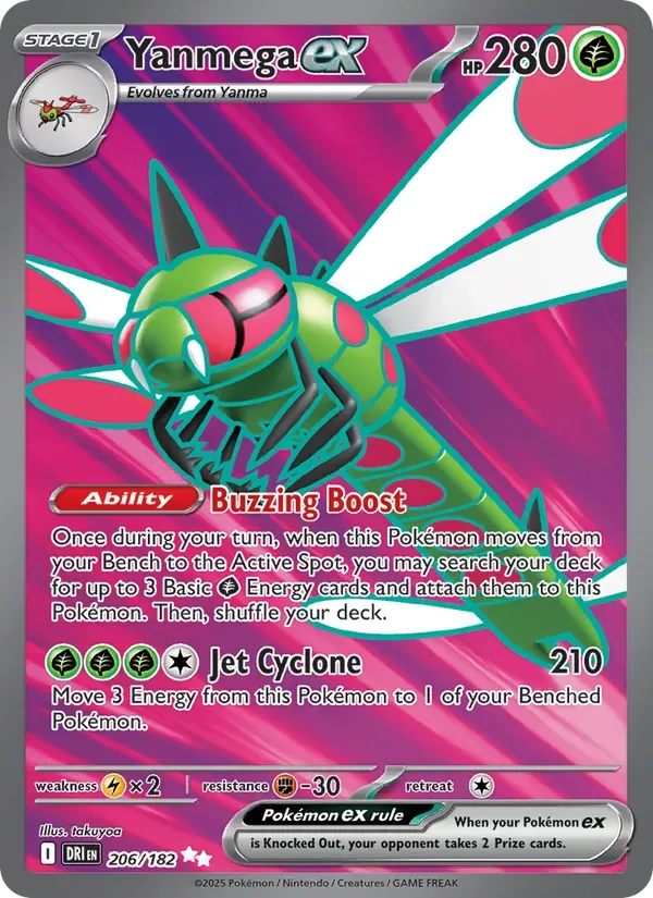 Yanmega ex, Destined Rivals