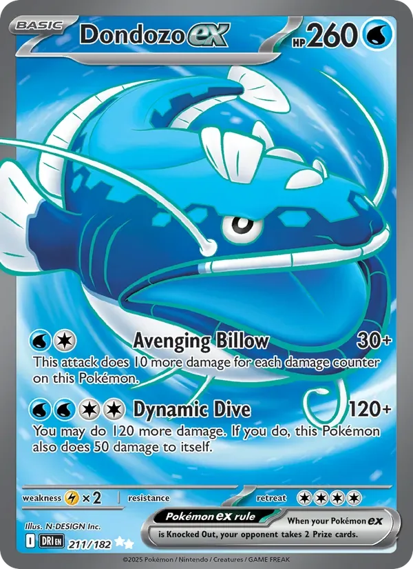 Dondozo ex, Destined Rivals