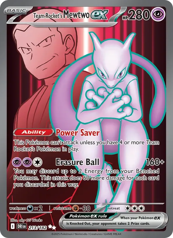 Team Rocket's Mewtwo ex, Destined Rivals