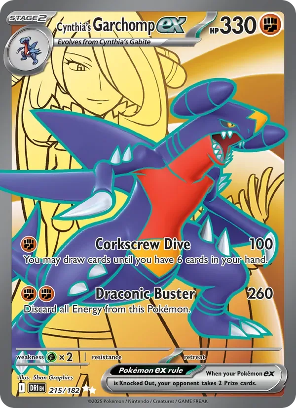 Cynthia's Garchomp ex, Destined Rivals