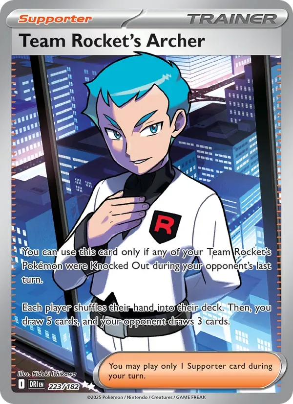 Team Rocket's Archer, Destined Rivals