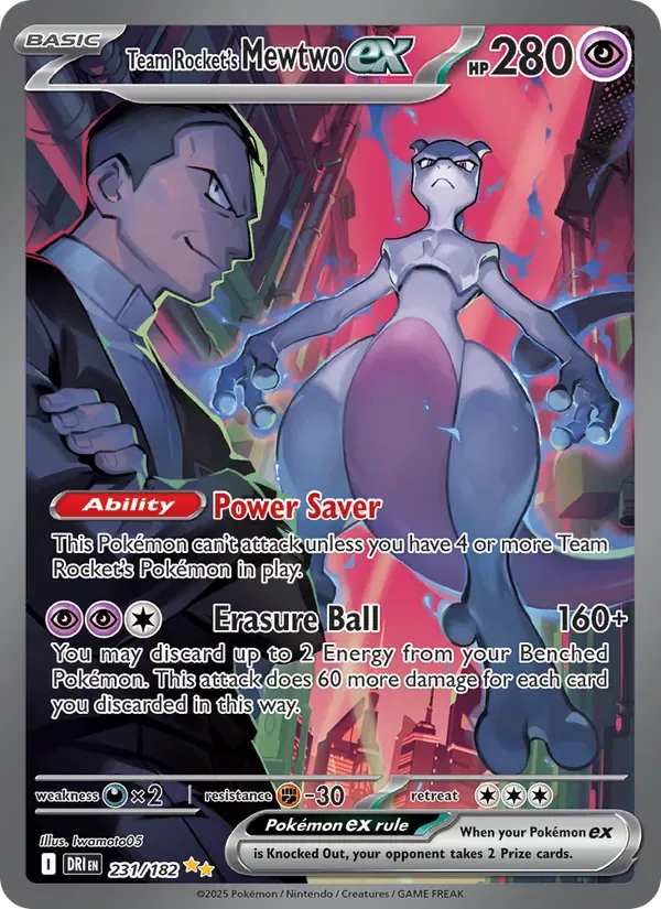 Team Rocket's Mewtwo ex, Destined Rivals