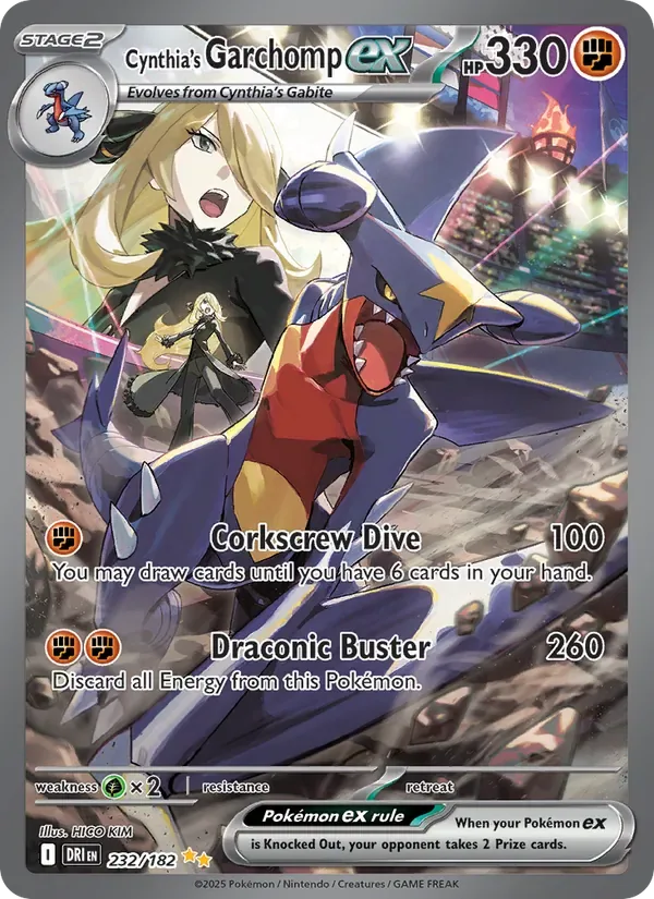 Cynthia's Garchomp ex, Destined Rivals