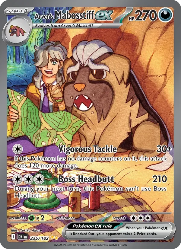 Arven's Mabosstiff ex, Destined Rivals