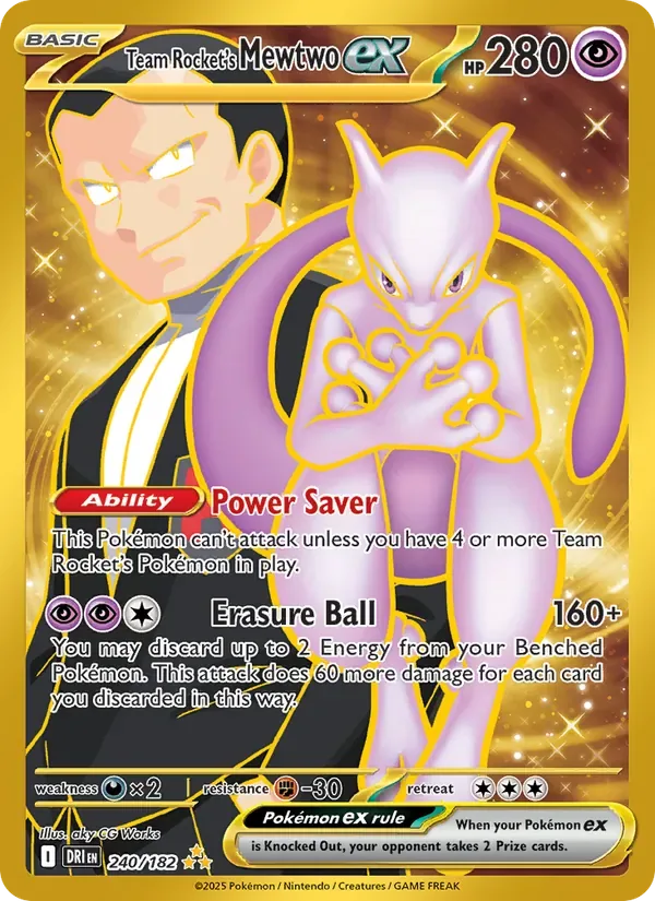 Team Rocket's Mewtwo ex, Destined Rivals