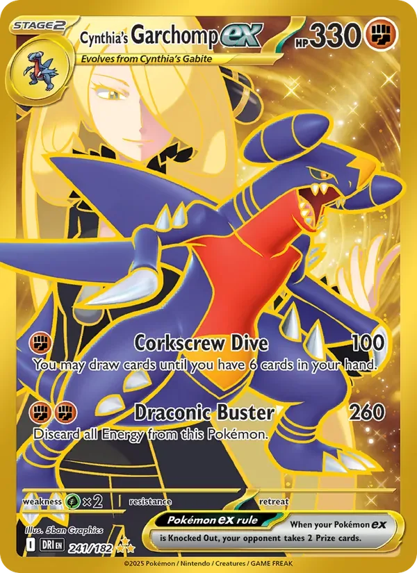 Cynthia's Garchomp ex, Destined Rivals
