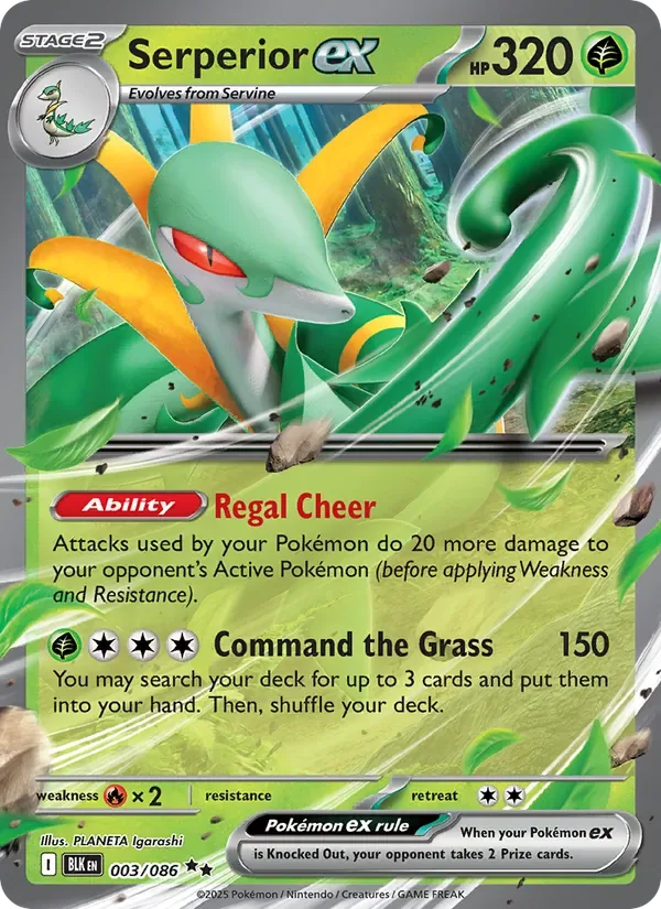 Serperior ex, Black Bolt