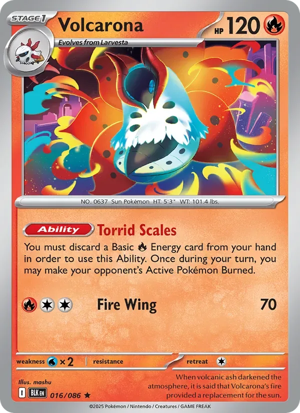 Volcarona, Black Bolt