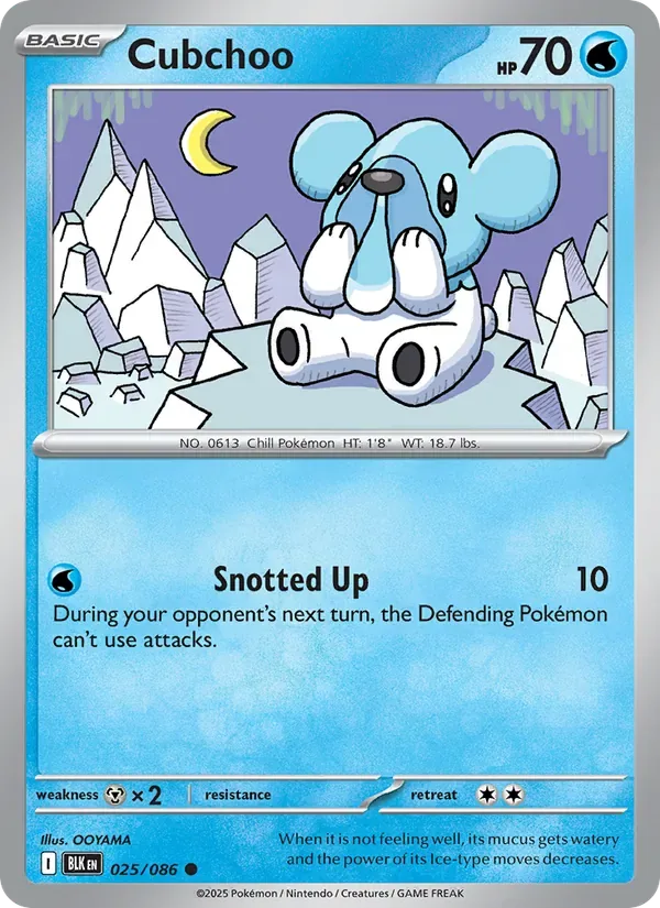 Cubchoo, Black Bolt