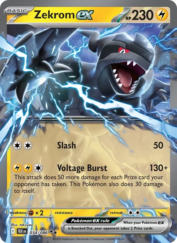 Zekrom ex, Black Bolt