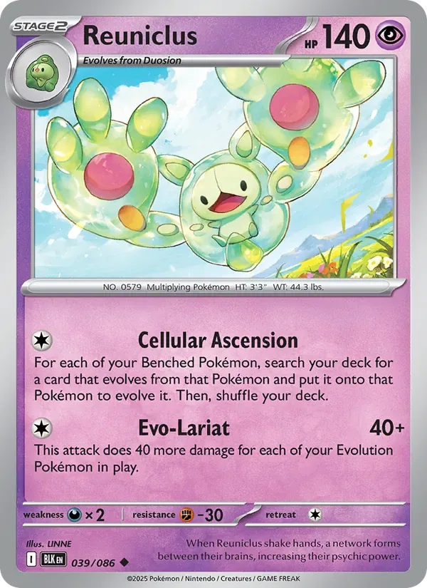 Reuniclus, Black Bolt