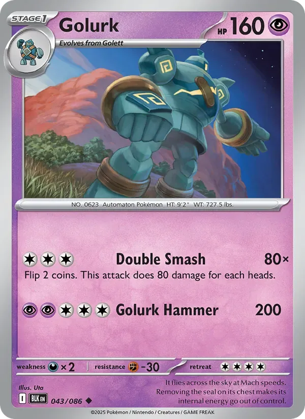 Golurk, Black Bolt