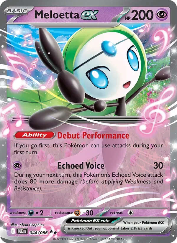 Meloetta ex, Black Bolt