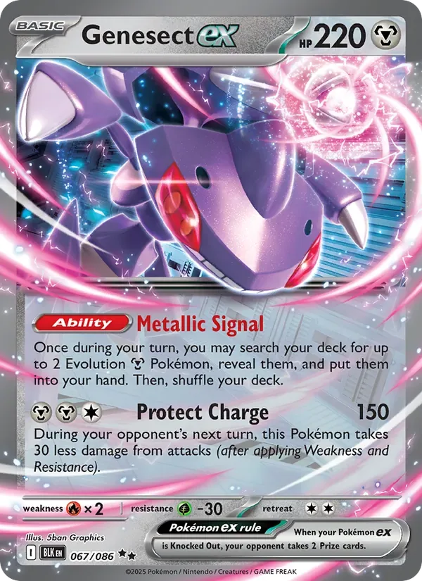 Genesect ex, Black Bolt