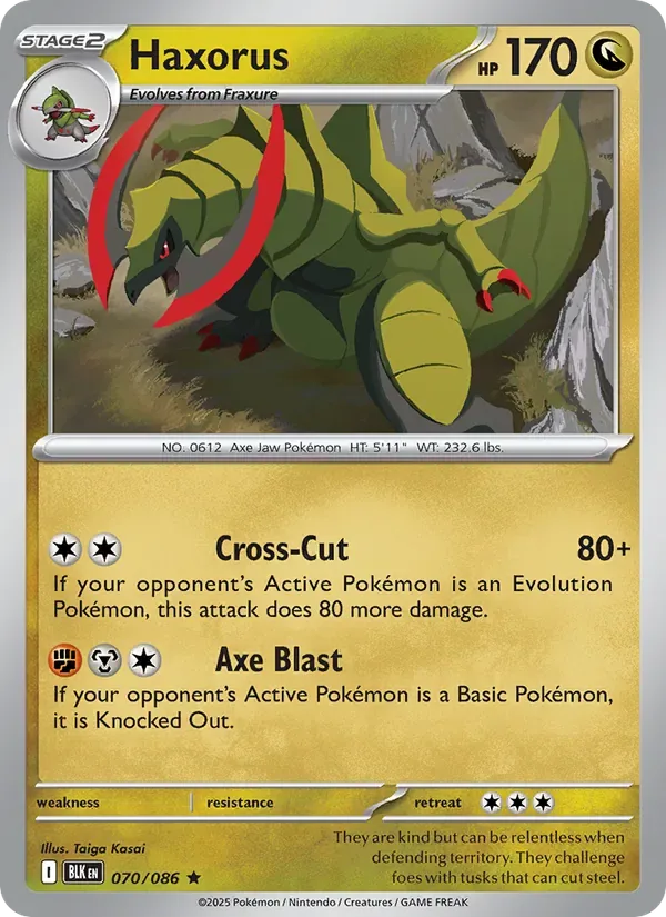 Haxorus, Black Bolt
