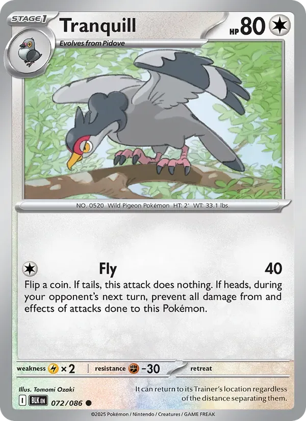 Tranquill, Black Bolt