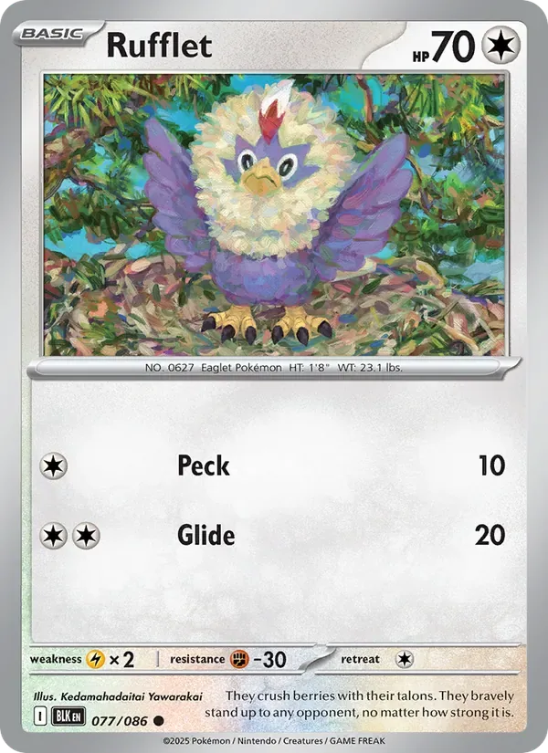 Rufflet, Black Bolt