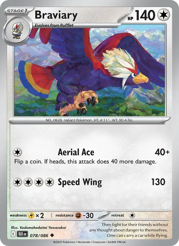 Braviary, Black Bolt
