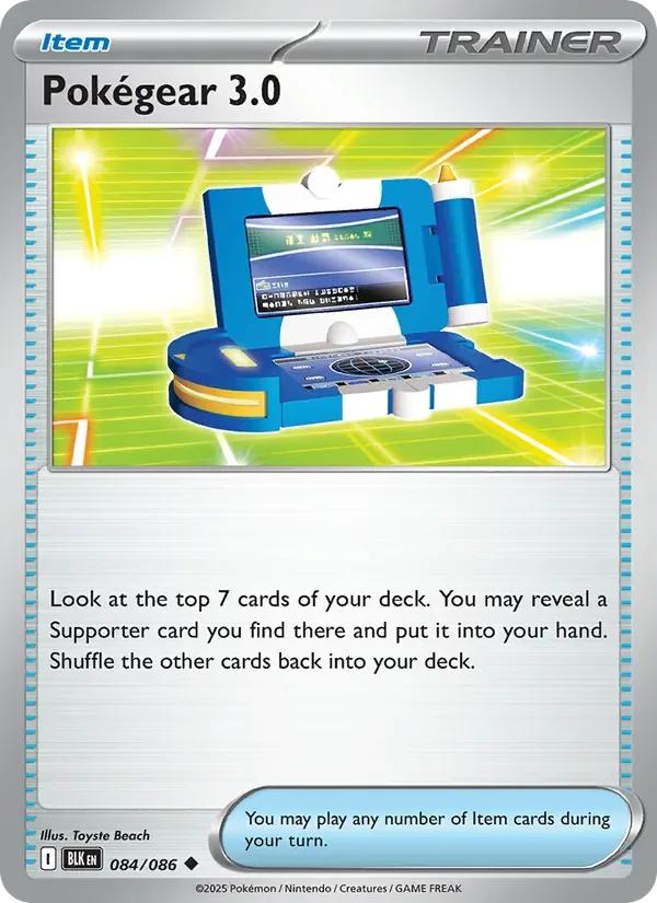 Pokégear 3.0, Black Bolt