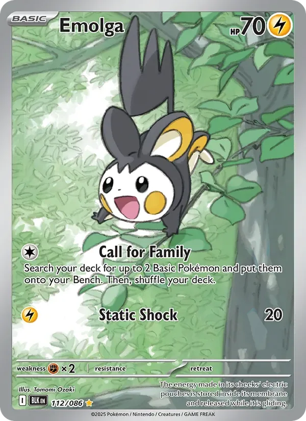 Emolga, Black Bolt
