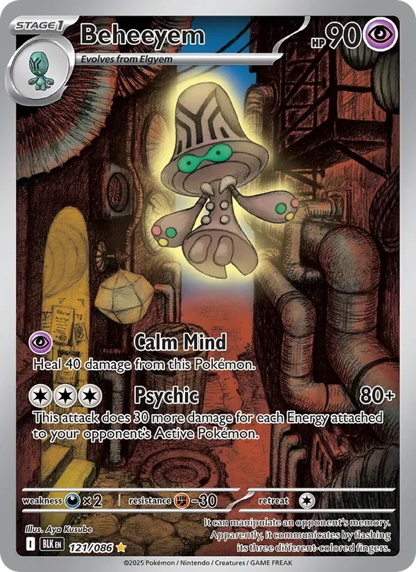 Beheeyem, Black Bolt