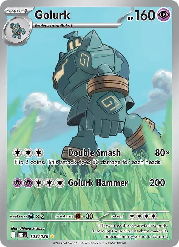 Golurk, Black Bolt