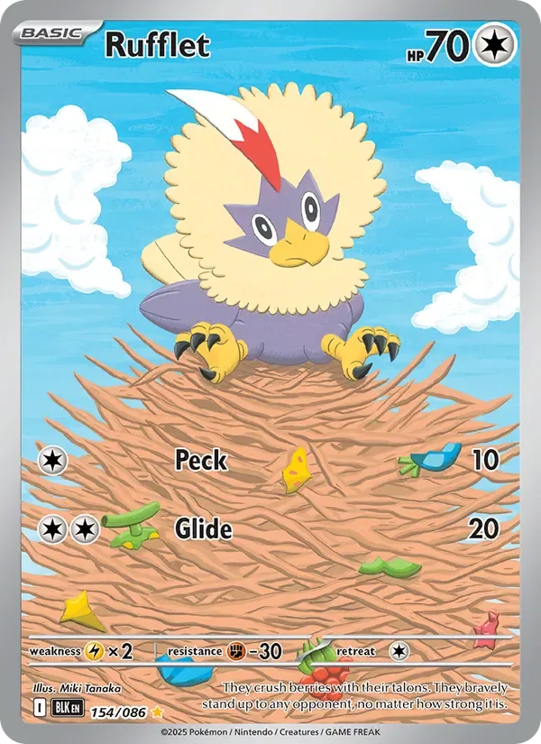 Rufflet, Black Bolt