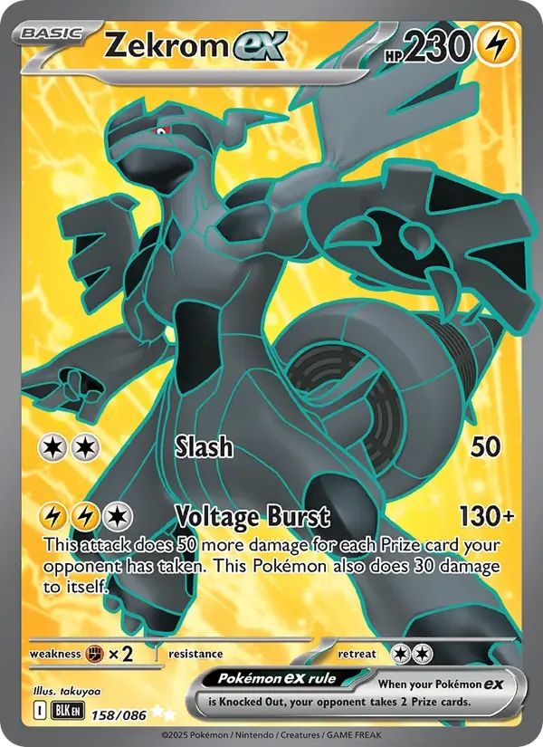 Zekrom ex, Black Bolt