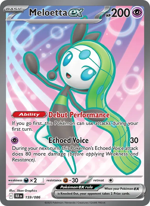 Meloetta ex, Black Bolt