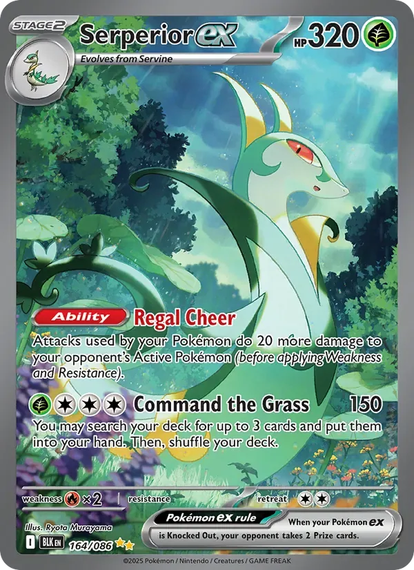 Serperior ex, Black Bolt