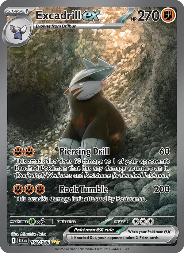 Excadrill ex, Black Bolt