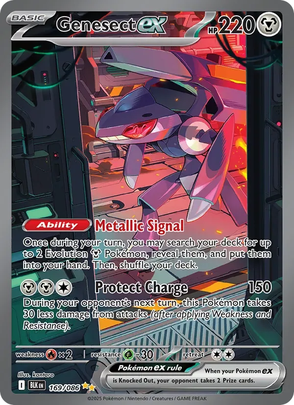 Genesect ex, Black Bolt