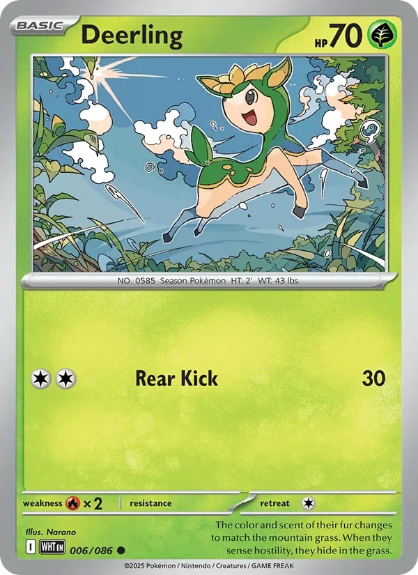 Deerling, White Flare