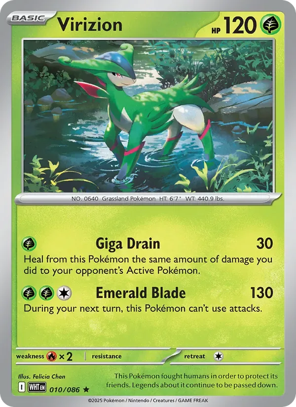 Virizion, White Flare