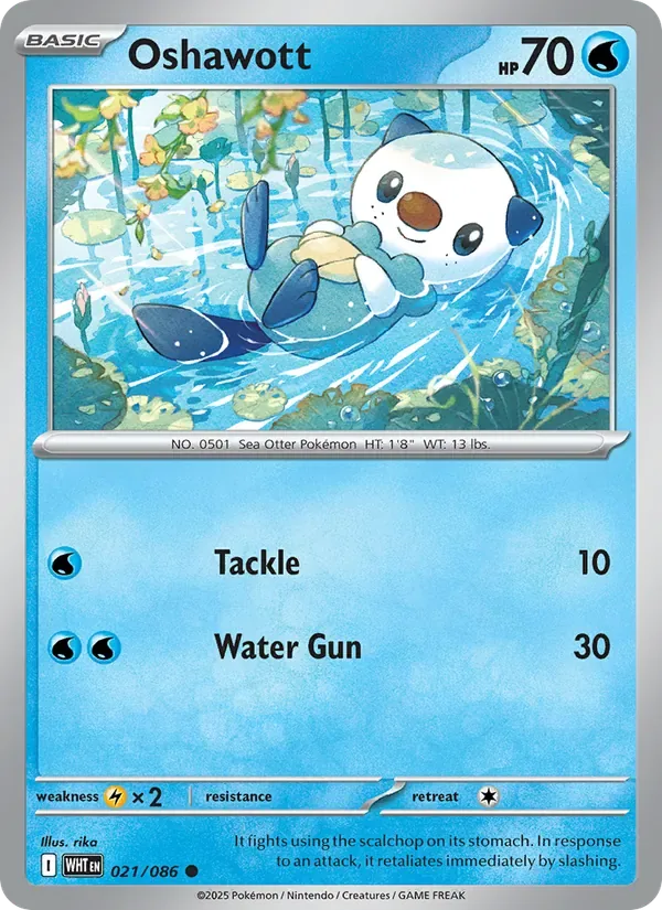 Oshawott, White Flare