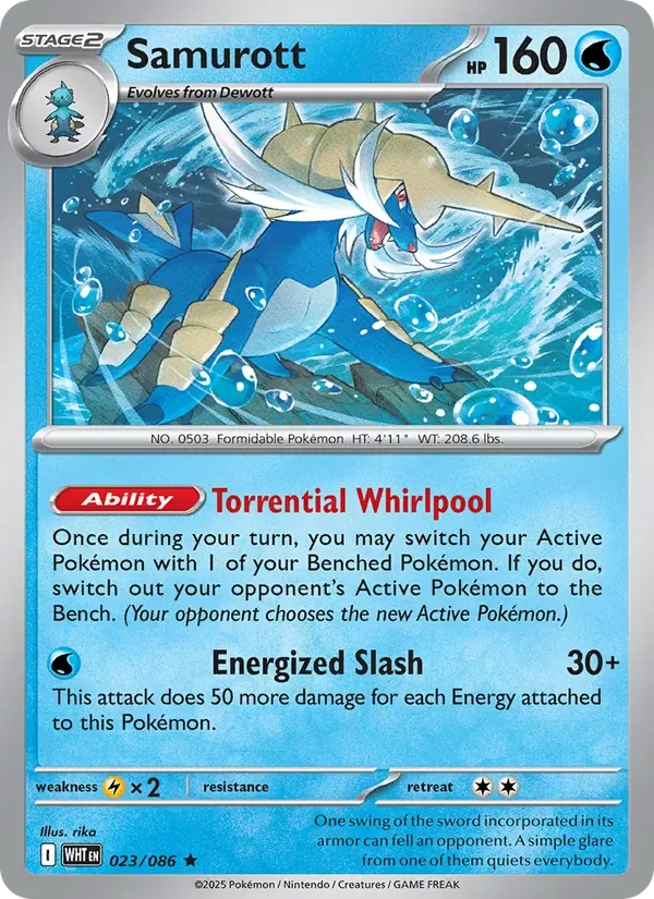 Samurott, White Flare