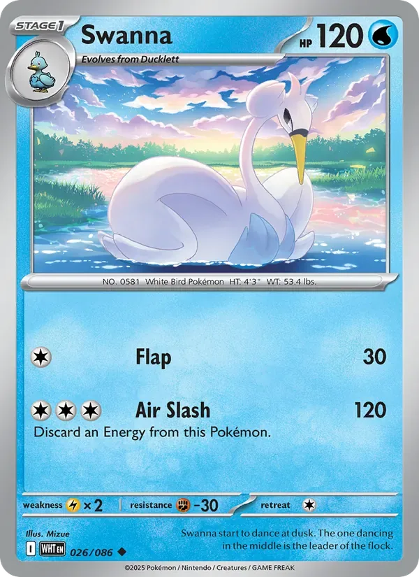Swanna, White Flare