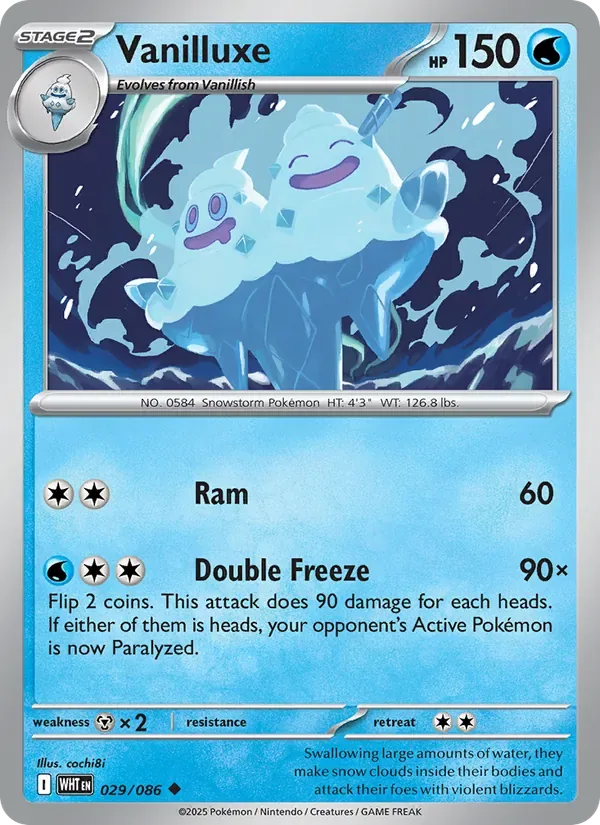 Vanilluxe, White Flare