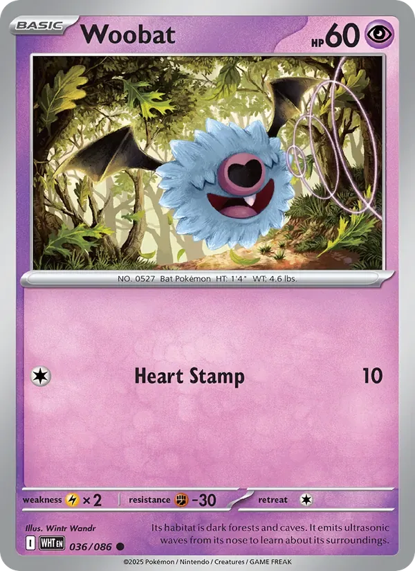 Woobat, White Flare