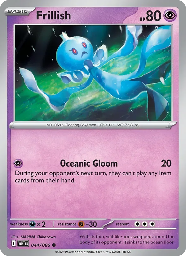Frillish, White Flare
