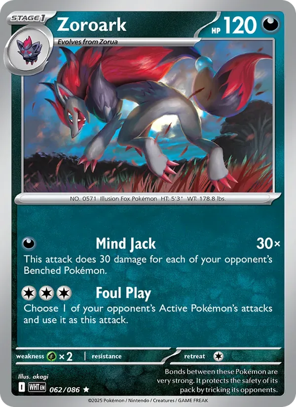 Zoroark, White Flare