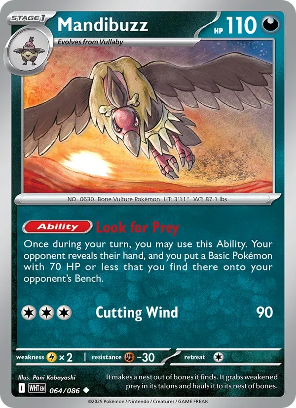 Mandibuzz, White Flare