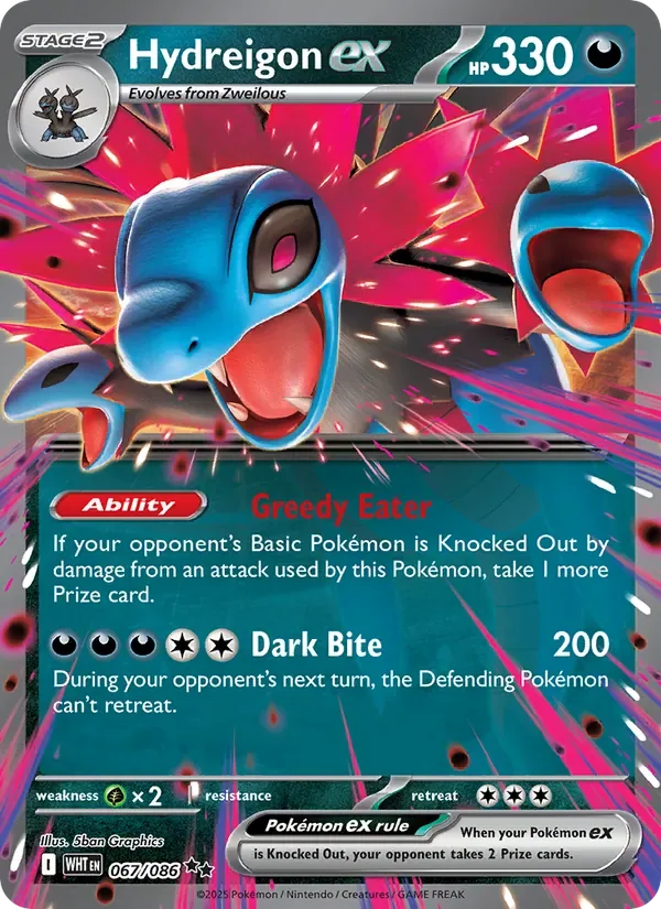 Hydreigon ex, White Flare