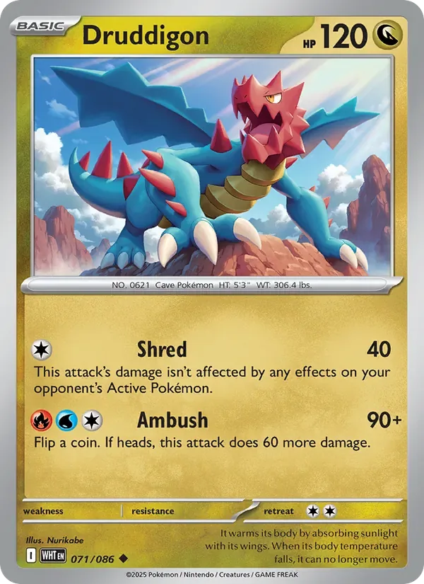 Druddigon, White Flare
