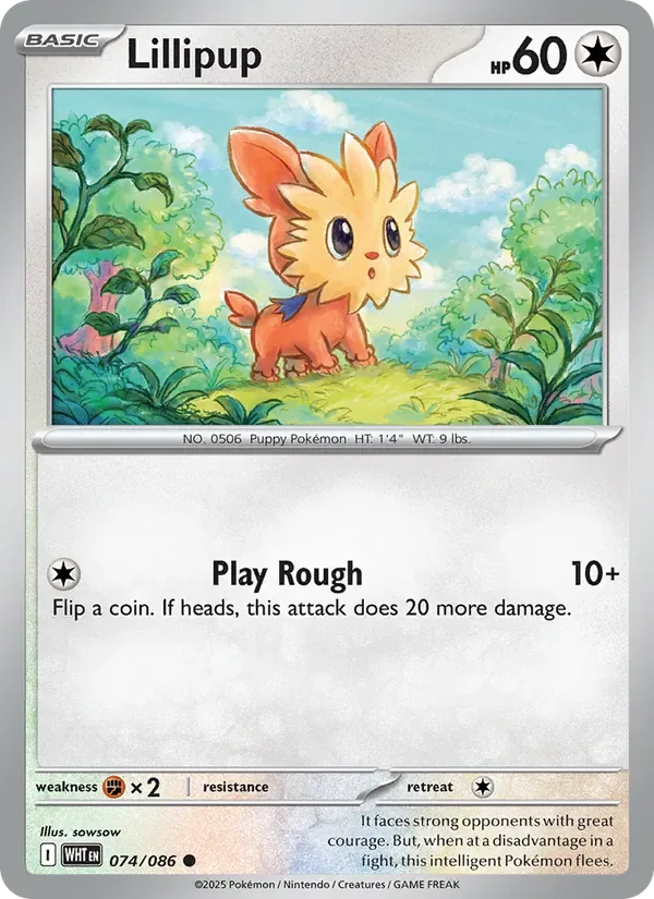 Lillipup, White Flare