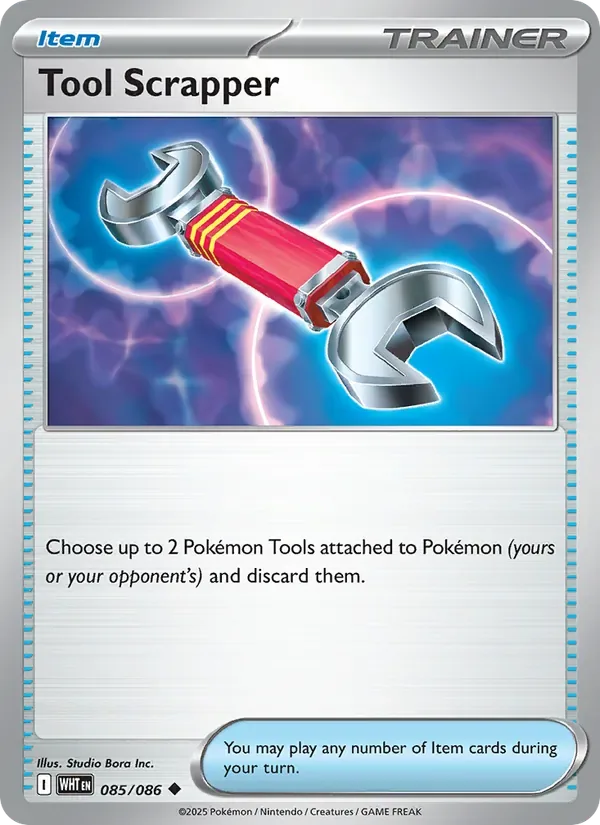 Tool Scrapper, White Flare