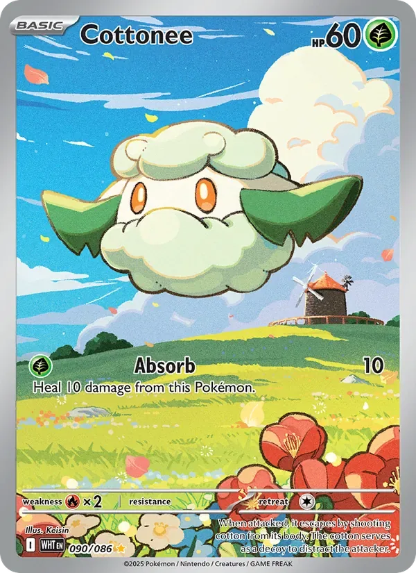Cottonee, White Flare