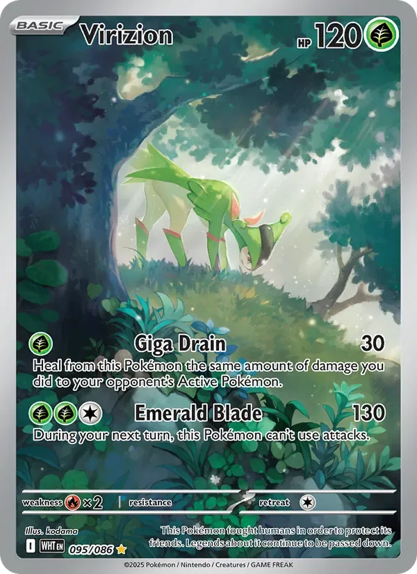 Virizion, White Flare